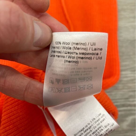 GANNI Wool Pullover Jumper Size XXS Thin Knit Lace Up Front Long Sleeves RRP€144 - Picture 7 of 7